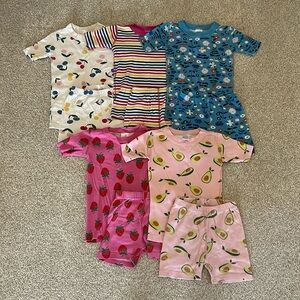 Hanna Anderson Short PJ’s (5 sets) Size US 6-7 (120cm)